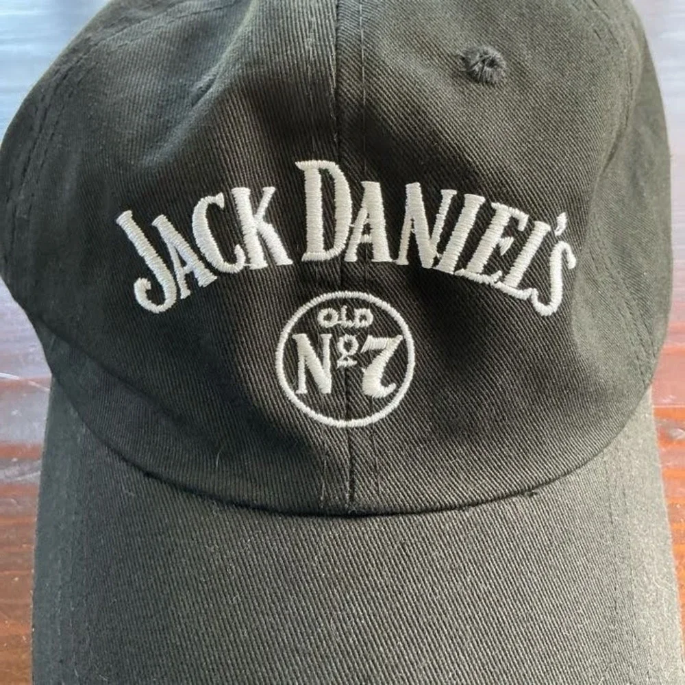 Jack Daniels Old No 7 Majic Headwear Baseball Cap Men Black Adjustable Strapback